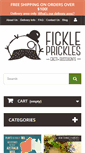 Mobile Screenshot of fickleprickles.com.au